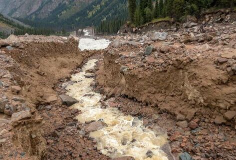 Штормовое предупреждение: в&nbsp;Кыргызстане ожидаются сели и&nbsp;подъем воды в&nbsp;реках
