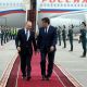 Фото Султана Досалиева. Сооронбай Жээнбеков и Владимир Путин