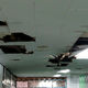 Фото ИА «24.kg». Потолок в коридоре тренировочной зоны Дворца спорта