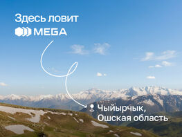 Где горы встречают небо: на&nbsp;Чыйырчыке появилась связь от&nbsp;MEGA
