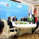 Фото пресс-службы президента КР. Садыр Жапаров, Эмомали Рахмон и Шавкат Мирзиеев провели трехсторонние переговоры в Худжанде.