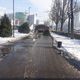 Фото мэрии столицы. Скользкие тротуары в центре Бишкека почистили