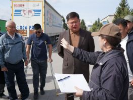 Мэр Каракола Талантбек Иманов проверил подготовку города к&nbsp;празднованию 9&nbsp;Мая

