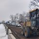 Фото Минтранса. Подрядчик занимается зимним содержанием дороги Бишкек — Кара-Балта