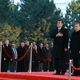 Фото аппарата президента Кыргызстана. Прозвучали гимны двух стран
