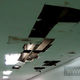 Фото ИА «24.kg». Потолок в коридоре тренировочной зоны Дворца спорта