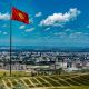 Фото Владислава Ногая. Панорама Бишкека с горы Боз-Болток