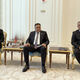 Фото МВД КР. Глава МВД провел переговоры с представителем США на форуме в Самарканде