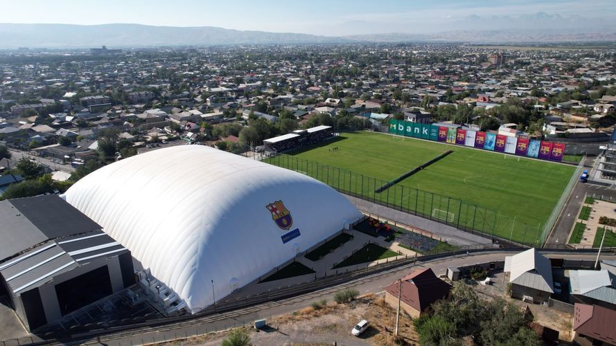 FC Barcelona opens Barça Academy in Kyrgyzstan