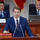 Photo Sultan Dosaliev. Minister of Economy of the KR Artem Novikov