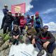 Фото Доолота Рысбаева. Участники экспедиции совершили восхождение на безымянную вершину