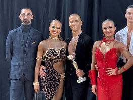 Кыргызстанцы завоевали золото по&nbsp;спортивным бальным танцам во&nbsp;Франции
