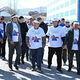 Фото пресс-службы кабмина. Акылбек Жапаров принял участие в забеге в честь Всемирного дня здоровья