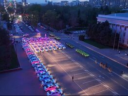 Более тысячи милиционеров будут патрулировать Бишкек в&nbsp;наступившие выходные
