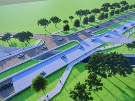 В&nbsp;Бишкеке дан старт строительству восточной объездной дороги с&nbsp;эстакадным мостом
