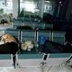 Фото кыргызстанцев, застрявших в аэропорту Новосибирска. Несколько суток люди не могут улететь