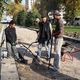 Фото пресс-службы мэрии. В Бишкеке начали реконструкцию сквера имени Горького