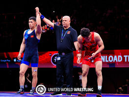 Кыргызстанец Акжол Махмудов&nbsp;&mdash; чемпион Азии по&nbsp;борьбе
