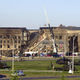 Фото из интернета. Происходит обрушение крыла здания Пентагона