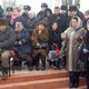Фото ИА «24.kg». Траурный митинг по случаю открытия памятника на месте падения самолета в Кыргызстане в 2017 году