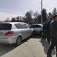 Фото 24.kg. В Бишкеке столкнулись два легковых автомобиля