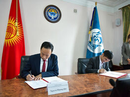 Vietnamese companies to reconstruct Bishkek wastewater treatment facilities