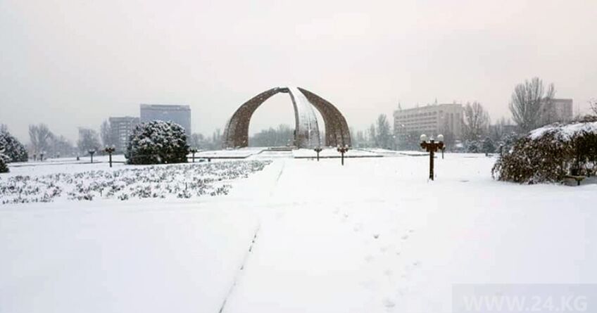 Снег в&nbsp;начале недели обещают бишкекчанам. Прогноз погоды на&nbsp;8-10 декабря
