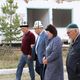 Фото пресс-службы МОиН. Министр образования и науки Каныбек Исаков посетил аварийную школу в селе Кенеш