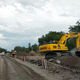 Фото ИА «24.kg». Реконструкция дороги Бишкек — Кара-Балта