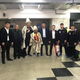 Фото Куана Абдыраимова. Куан Абдыраимов (четвертый слева) и другие кыргызстанцы после возвращения с чемпионата мира - 2019 по ушу-саньда
