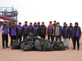 MEGA поддержала экомаршрут вдоль северного берега Иссык-Куля
