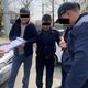 Фото пресс-центра ГКНБ. Сотрудник УПСМ задержан по подозрению в вымогательстве взятки