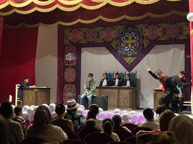 пресс-службы Чуйского областного театра