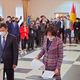 Фото 24.kg. Президент Садыр Жапаров с супругой проголосовали на выборах и референдуме