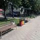 Фото Администрация Первомайского района. Новые урны в Бишкеке