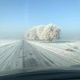 Фото Бакыта Исабекова. Зимним утром по дороге в аэропорт