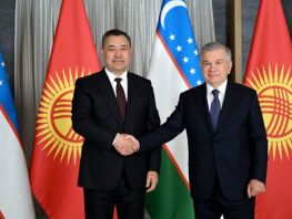 Japarov and Mirziyoyev discuss strengthening Kyrgyzstan–Uzbekistan alliance
