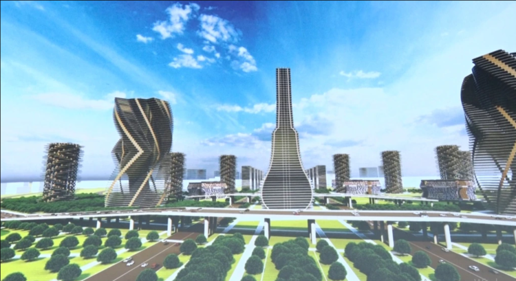 Фото из интернета. Проект будущего города Асмана