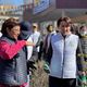 Фото 24.kg. Первая леди Кыргызстана вышла на субботник 