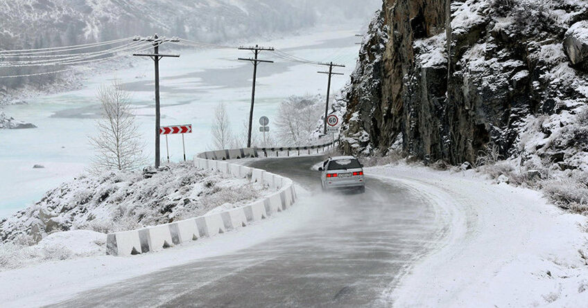 Штормовое предупреждение. На&nbsp;дорогах Кыргызстана ожидается сход снежных лавин 