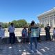 Фото 24.kg. У «Белого дома» проходит акция протеста против законопроекта Гульшат Асылбаевой