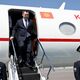 Фото пресс-службы президента КР. Садыр Жапаров прибыл с рабочим визитом в Самарканд