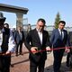 Фото пресс-службы президента. В Сузаке снесли 100-летнюю школу и построили новую. Ее открыл Садыр Жапаров 