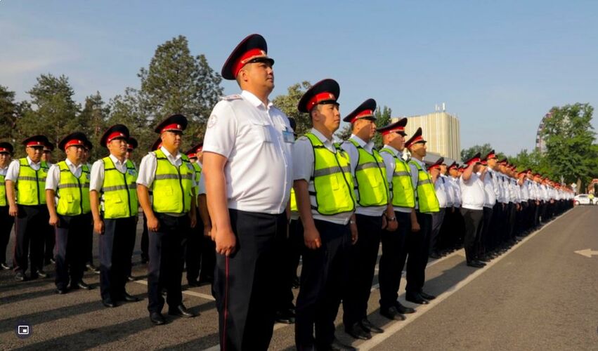 пресс-службы ГУВД Бишкека