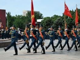 Memorial rally held in Bishkek to mark 81st anniversary of Victory 