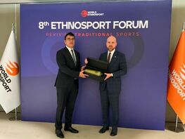 VI&nbsp;Дүйнөлүк көчмөндөр оюндары. Байсалов Эрдоган менен сүйлөшүүлөрдү өткөрдү
