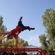 Фото ИА «24.kg». Показательные выступления атлетов, Бишкек, 2017 год