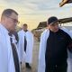 Фото пресс-службы Минводсельпрома. Министр посетил ряд фермерских хозяйств