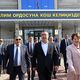 Фото пресс-службы президента. В Сузаке снесли 100-летнюю школу и построили новую. Ее открыл Садыр Жапаров 