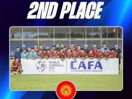 Чемпионат CAFA. Сборная Кыргызстана по&nbsp;футболу (U-20) заняла второе место

